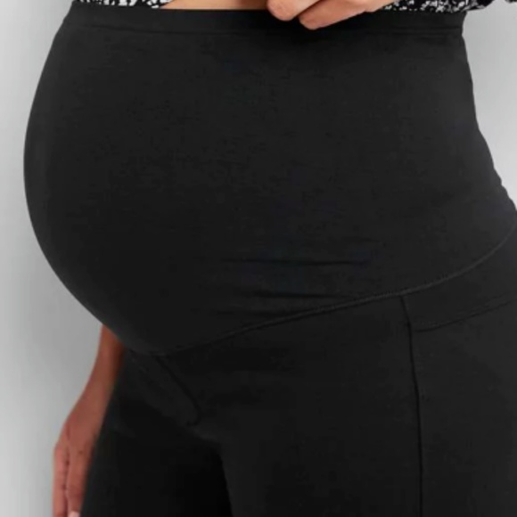 Gap Maternity Full Panel Ponte Leggings Gray - Picture 5 of 5